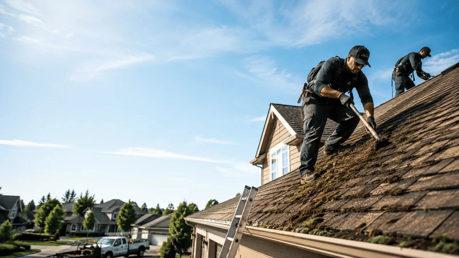 Roof Moss Removal in Mattoon, WI near me